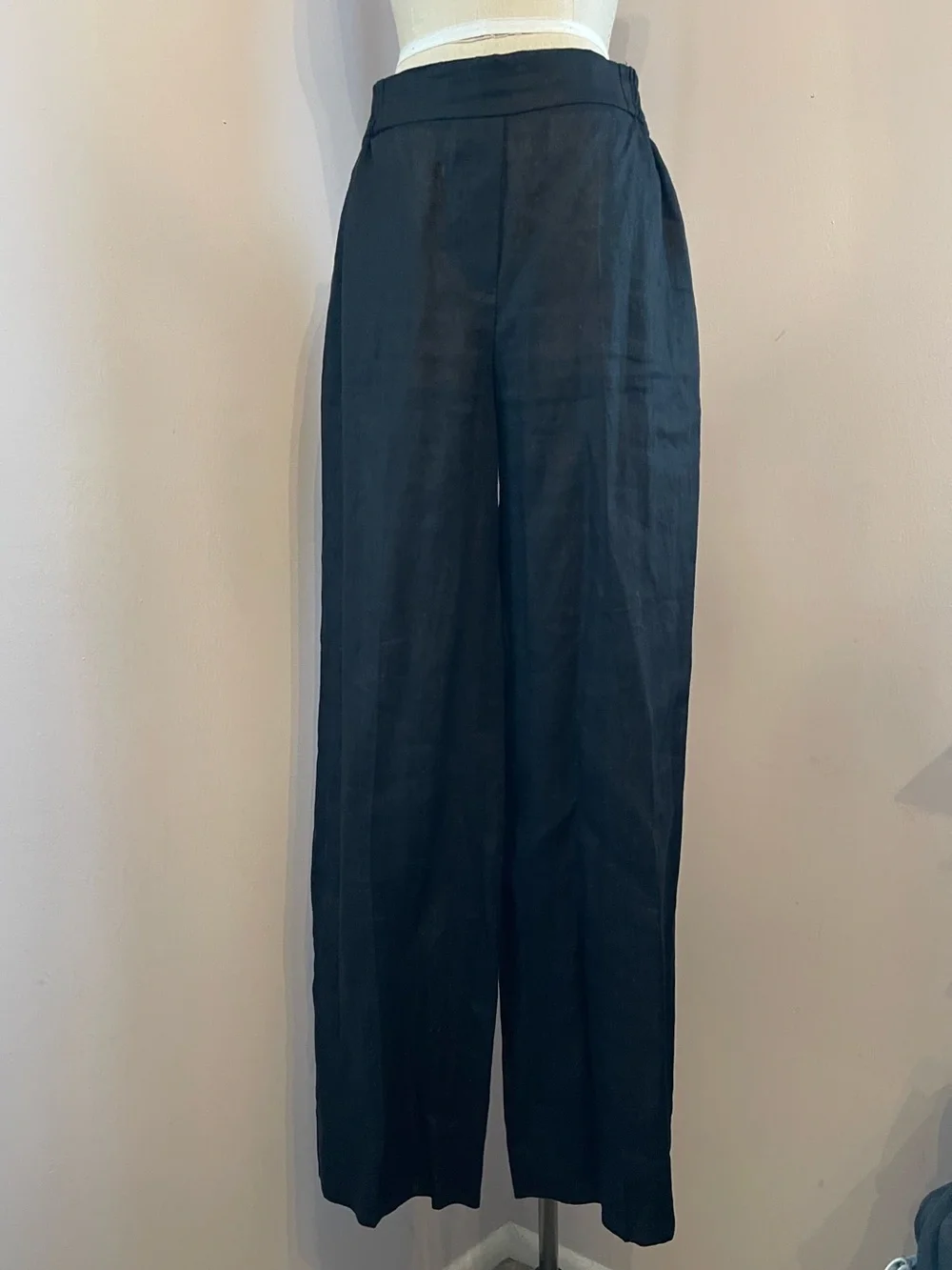 Zara 100% Linen Pants